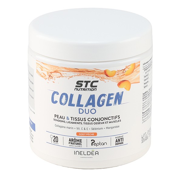 STC Nutrition Collagen duo pêche