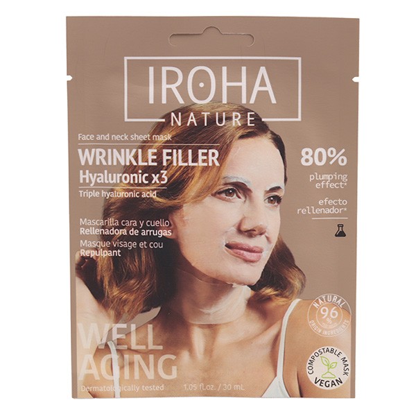 Iroha Nature Masque visage et cou repulpant