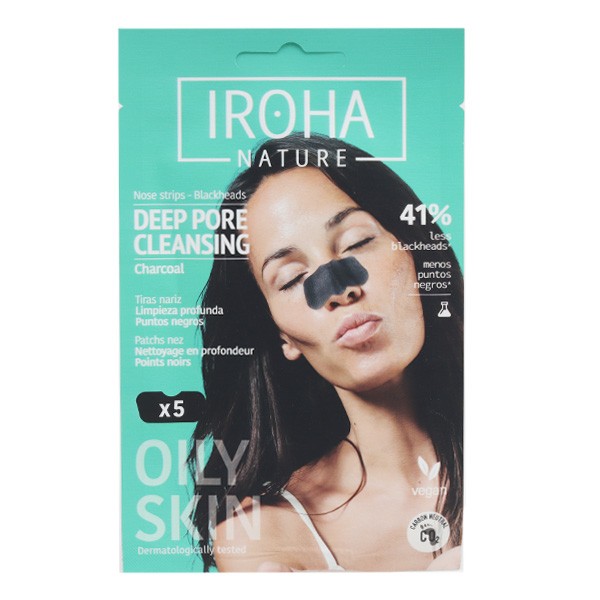 Iroha Nature patch nez pour les points noirs