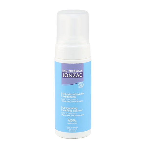 Jonzac Mousse nettoyante oxygénante Bio