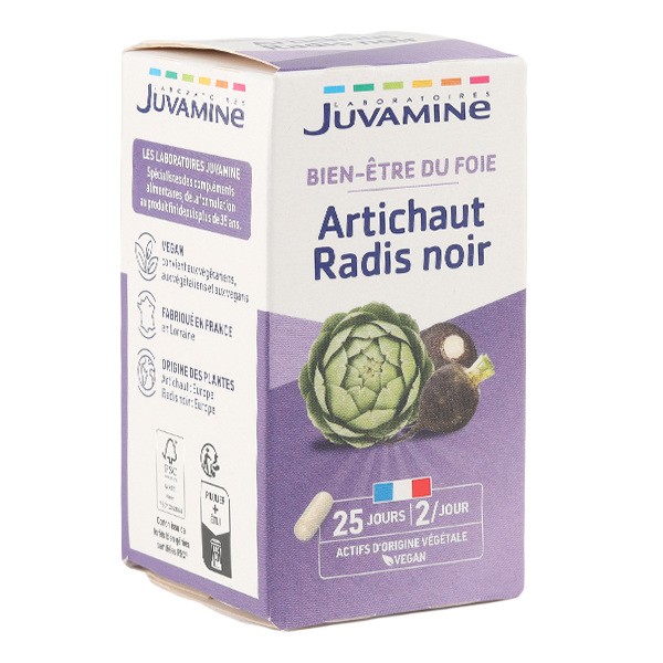 Juvamine Artichaut Radis noir gélules