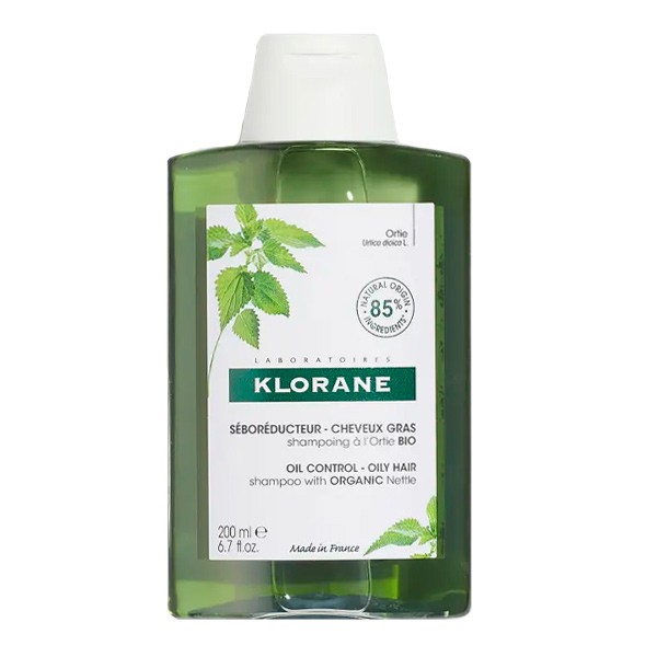 Klorane shampoing séboréducteur à l'ortie bio