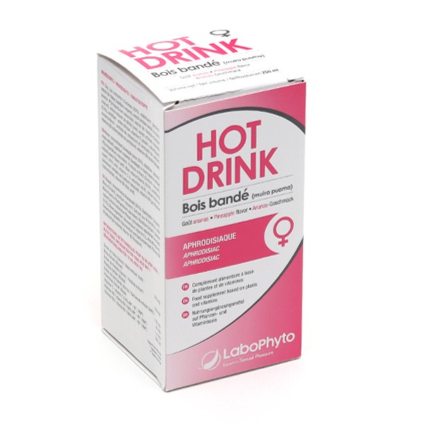 Labophyto Hot Drink Femme boisson - Aphrodisiaque - Stimulant sexuel