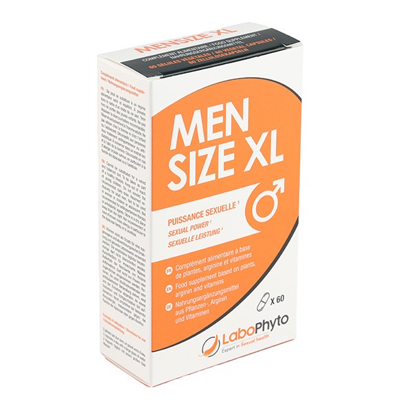 Men Size XL Puissance Sexuelle gélules