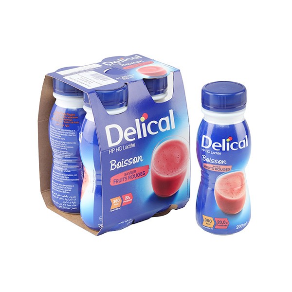 Delical boisson lactée HP HC Fruits rouges