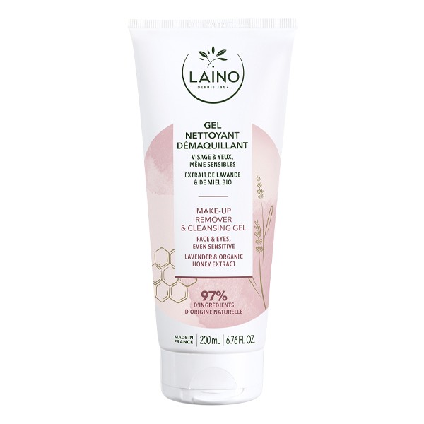 Laino gel nettoyant démaquillant