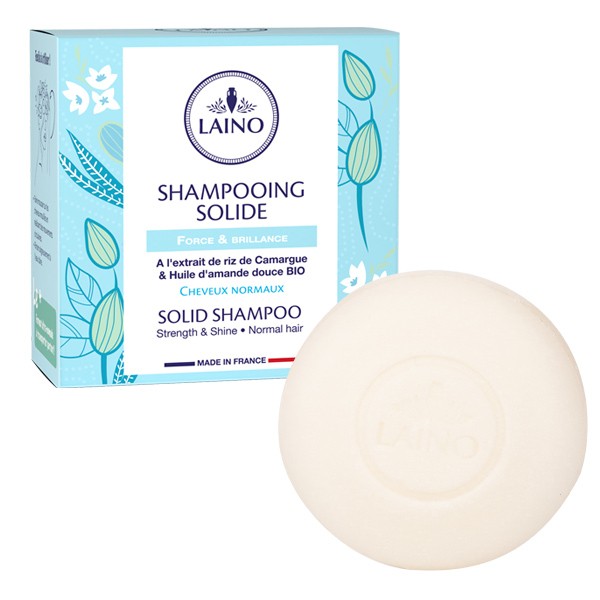 Laino shampooing solide Force et brillance