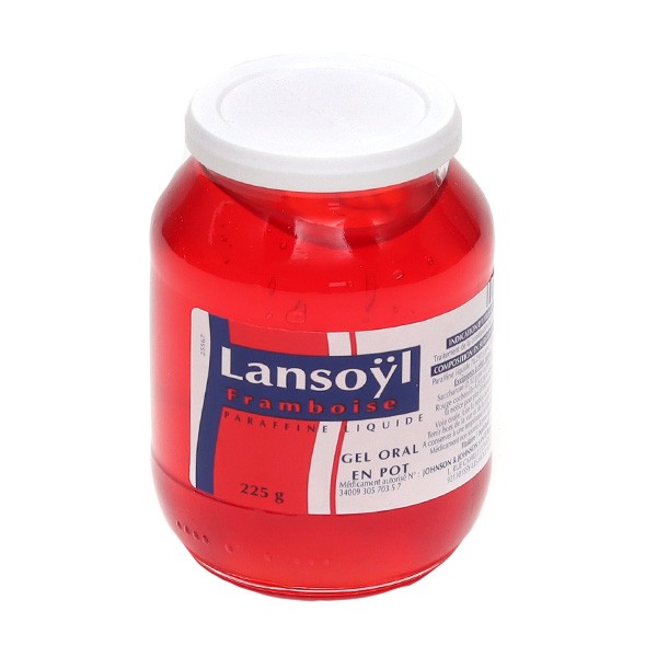 Lansoÿl Framboise Paraffine Liquide Constipation 225g