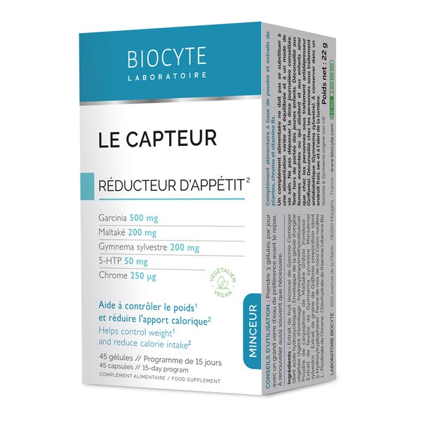 Biocyte Le capteur Réducteur d'appétit gélules