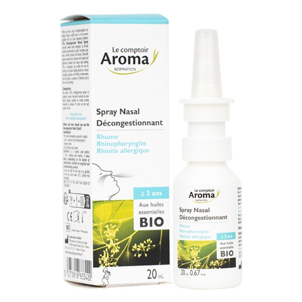 Le Comptoir Aroma Spray nasal décongestionnant Bio