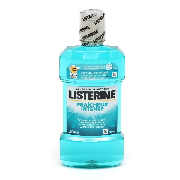 Bain De Bouche Listerine Fraîcheur Intense - Hygiène Dentaire, Dès 12 Ans