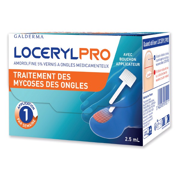 Loceryl Pro vernis Mycose des ongles - Traitement antifongique