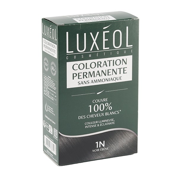 Luxeol Coloration permanente 1N Noir Ébène