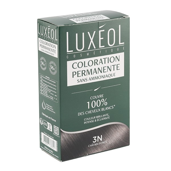 Luxeol Coloration permanente 3N Châtain Foncé