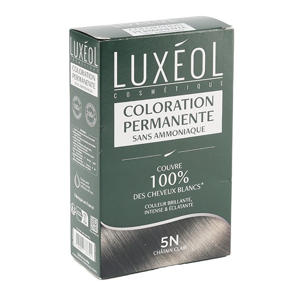 Luxéol Coloration permanente 5N Châtain Clair