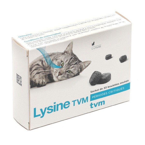 Lysine TVM - boite de 30 boulettes
