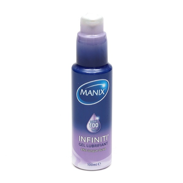 Manix infiniti gel lubrifiant intime effet longue durée - Silicone
