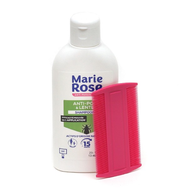 MARIE ROSE Shampooing anti-poux & lentes sans insecticides chimiques 125ml  pas cher 