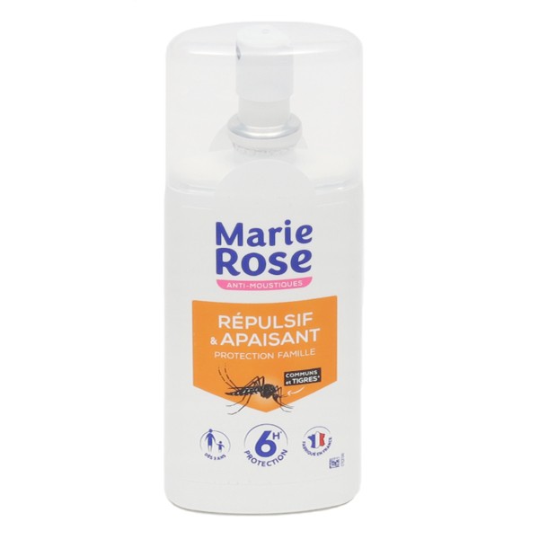 Marie Rose spray anti moustique 2 en 1 apaisant et répulsif Dès 3 ans