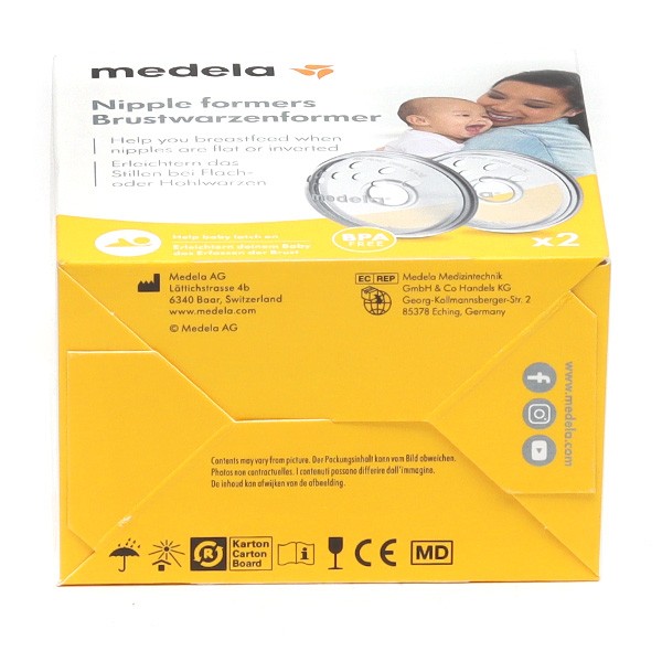Bout de sein protege mamelon allaitement Medela 24 - Medela