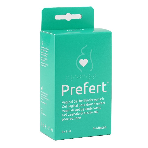 Gel lubrifiant fertilité Prefert