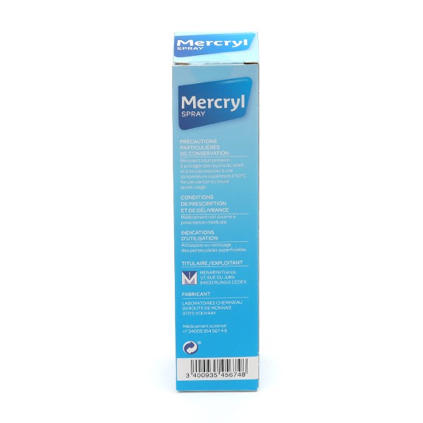 Mercryl Spray Antiseptique - 50 ml