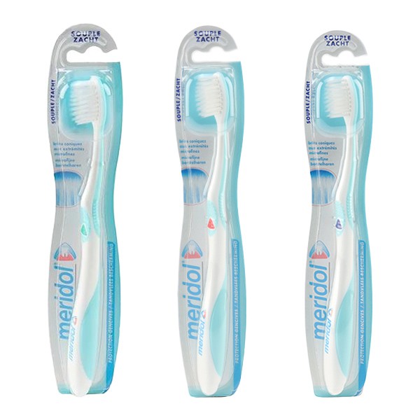 Méridol Protection Gencives brosse à dents souple