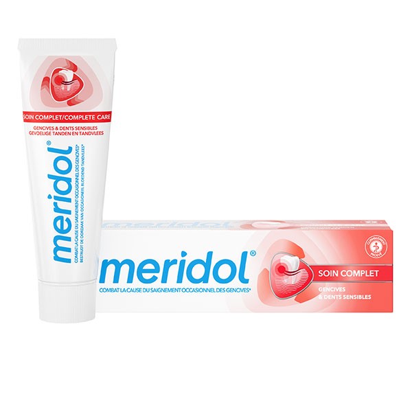 Meridol Soin complet dentifrice gencives et dents sensibles