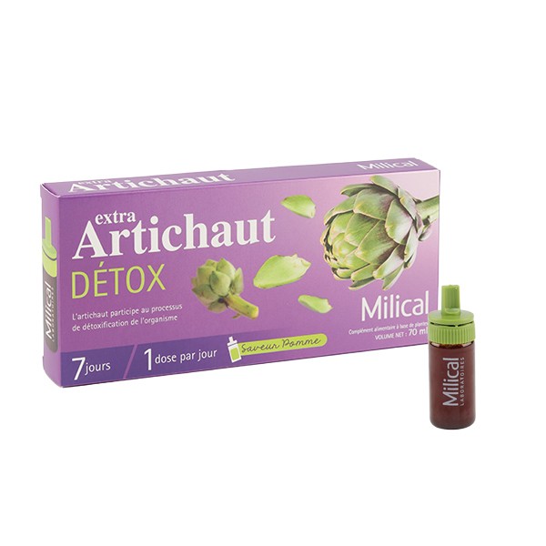 Milical Extra Artichaut Détox unidoses