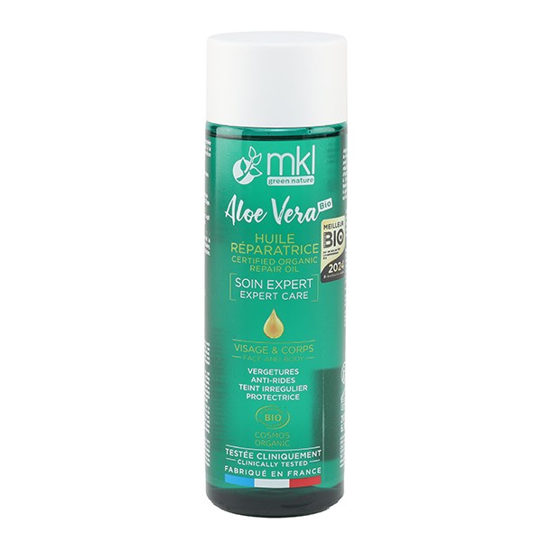 MKL huile réparatrice Aloe vera bio