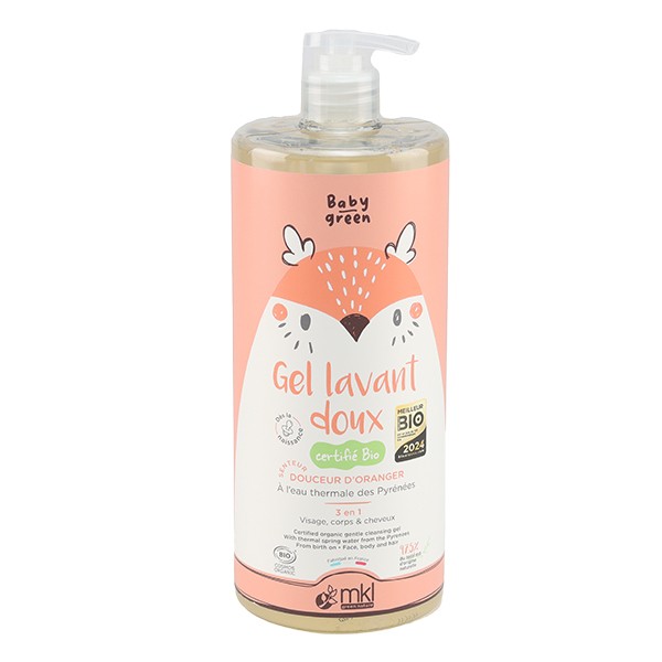 MKL Baby Green Gel lavant doux Bio