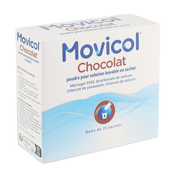 Movicol chocolat poudre sachets