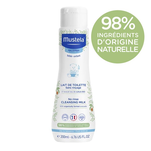 Mustela Bébé lait de toilette