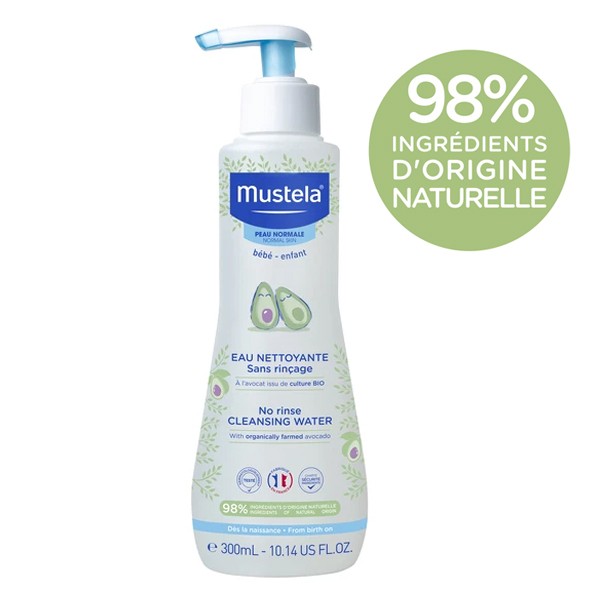 Mustela eau nettoyante sans rinçage