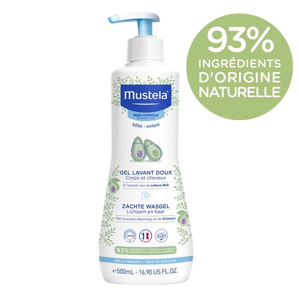 Mustela gel lavant doux Corps et cheveux