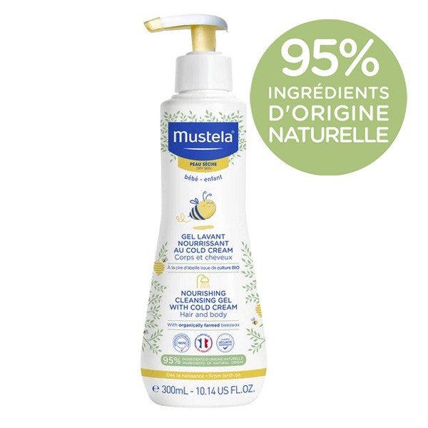 Mustela gel lavant nourrissant au cold cream