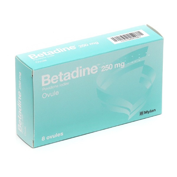Betadine ovule pour infection gynécologique - Traitement vulvovaginite
