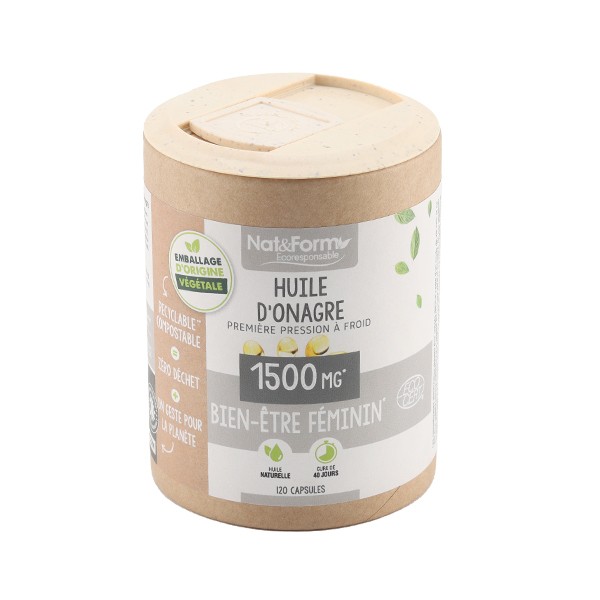 Nat et Form Ecoresponsable huile d'onagre capsules