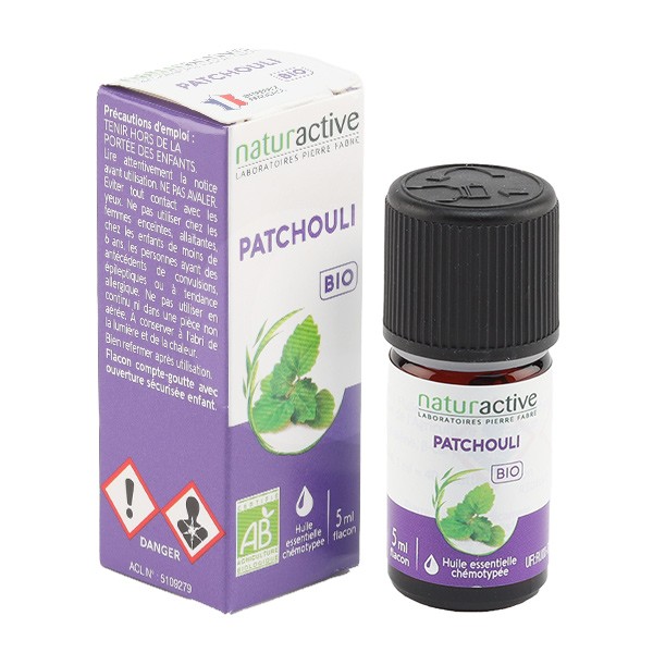 Naturactive huile essentielle de Patchouli Bio
