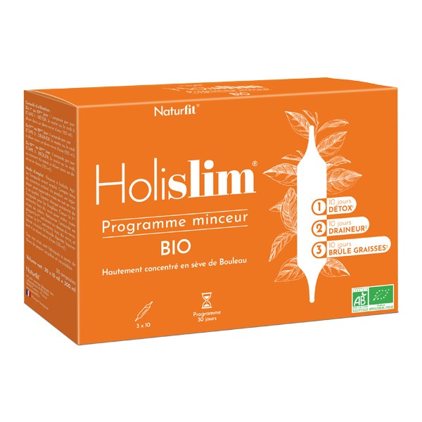 Holislim Programme minceur bio ampoules