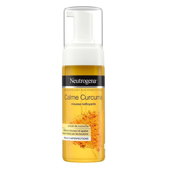 Neutrogena Calme Curcuma mousse nettoyante