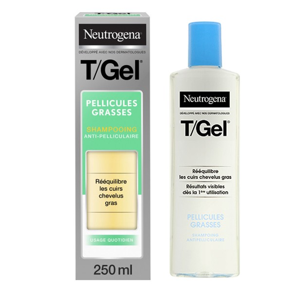 Neutrogena T Gel shampoing antipelliculaire Pellicules grasses