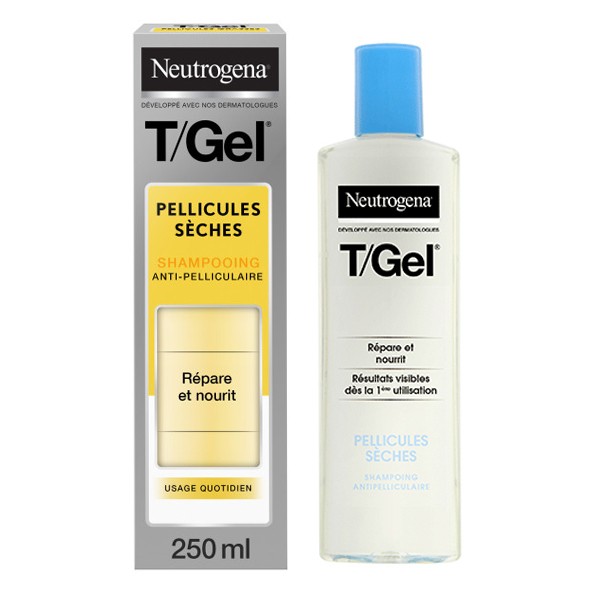 Neutrogena T Gel Shampoing Antipelliculaire Pellicules sèches