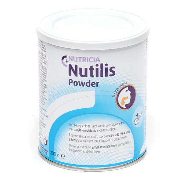 Nuticia nutilis powder - Epaississant : fausse route, dysphagie