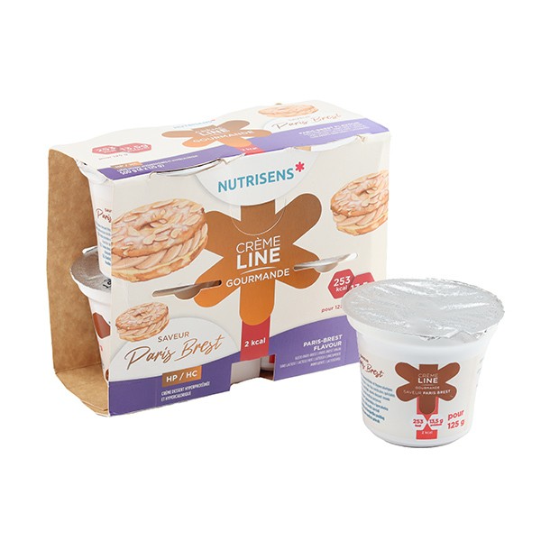 Nutrisens Crèmeline Gourmande 2kcal saveur Paris Brest