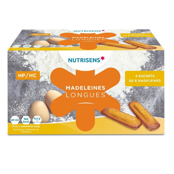 Nutrisens madeleines longues HP/HC