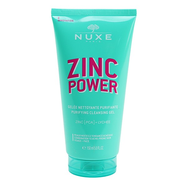 Nuxe Zinc Power gelée nettoyante purifiante