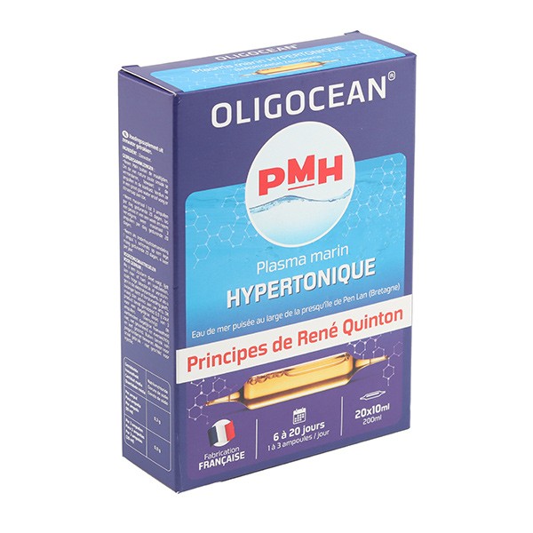 Oligocean plasma marin hypertonique ampoules