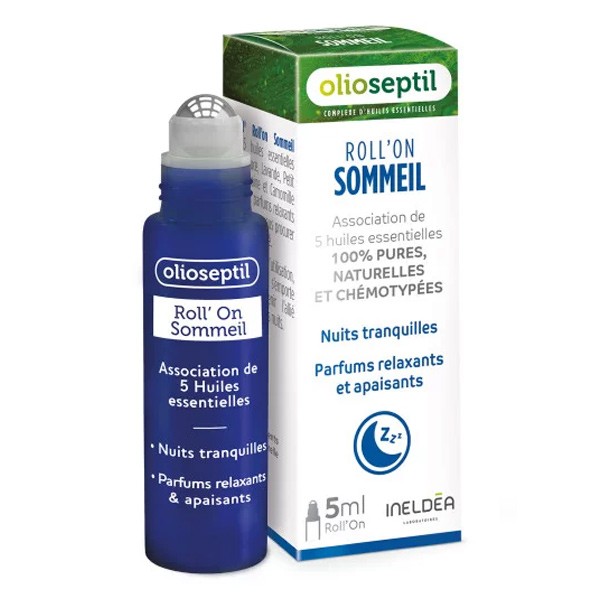 Olioseptil Roll-on Sommeil aux huiles essentielles