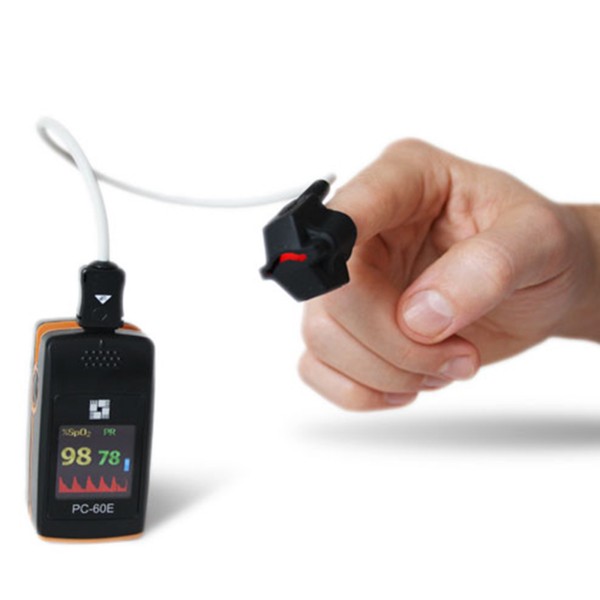 Tensiomètres doigt oxymètre de pouls digital doigt oxymètre de pouls du  bout des doigts oled spo2 pr 8 heures